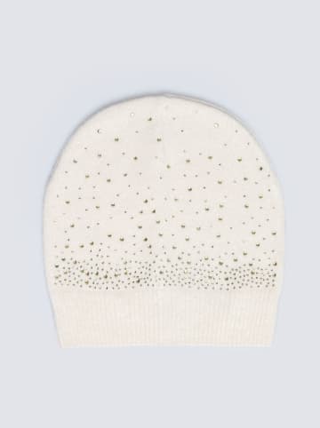 BIG STAR Czapka w kolorze kremowym