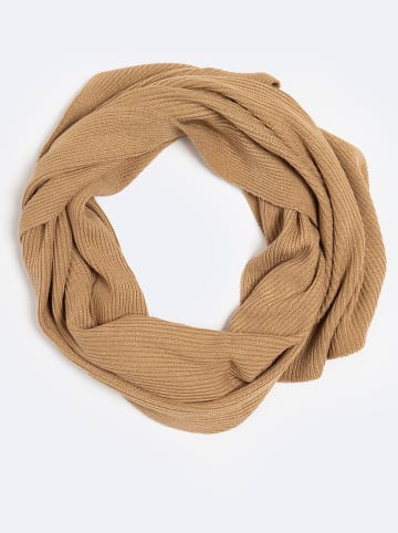 BIG STAR Loop-Schal in Beige - (L)175 x (B)30 cm