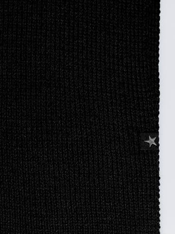 BIG STAR Szal w kolorze czarnym - 175 x 30 cm