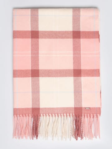 BIG STAR Schal in Rosa/ Creme - (L)68 x (B)68 cm