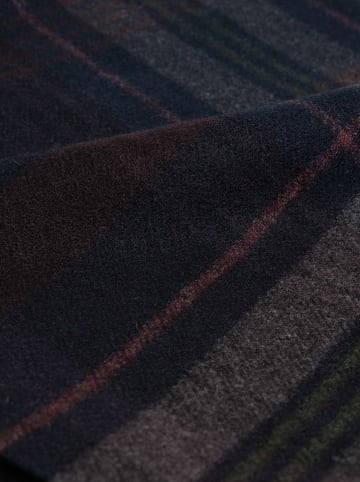 BIG STAR Schal in Dunkelblau/ Schwarz - (L)164 x (B)35 cm