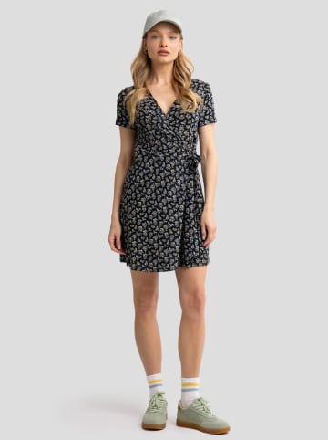 BIG STAR Kleid in Schwarz/ Hellblau