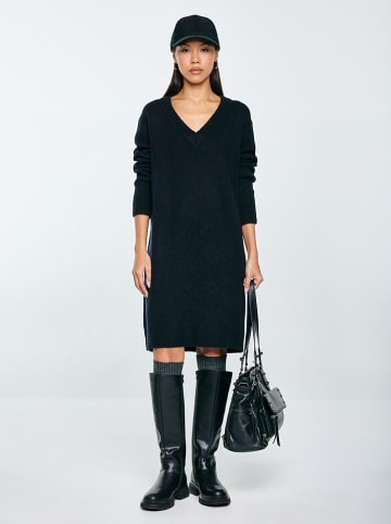 BIG STAR Sukienka dzianinowa w kolorze czarnym