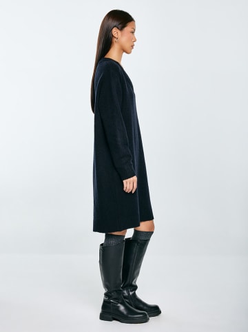 BIG STAR Sukienka dzianinowa w kolorze czarnym