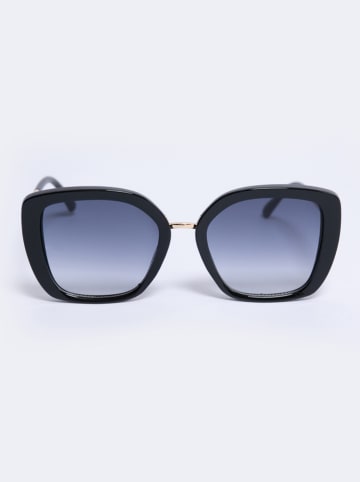 BIG STAR Damskie okulary przeciwsłoneczne w kolorze czarno-granatowym