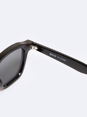 BIG STAR Okulary przeciwsłoneczne unisex w kolorze czarno-szarym