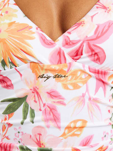 BIG STAR Strój kąpielowy w kolorze biało-jasnoróżowym