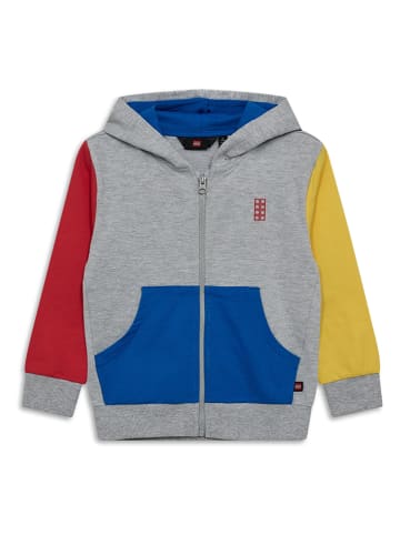 LEGO Sweatjacke in Grau/ Bunt