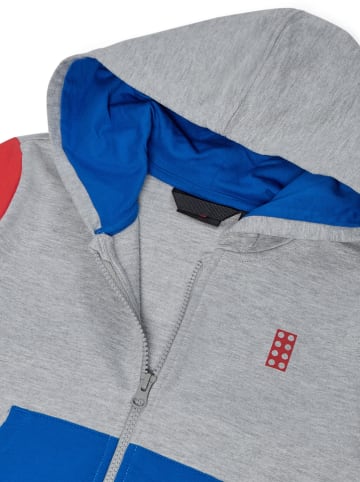 LEGO Sweatjacke in Grau/ Bunt