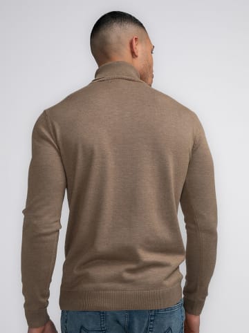 Petrol Industries Rollkragenpullover in Hellbraun
