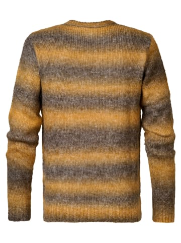 Petrol Industries Sweter w kolorze jasnobrązowym