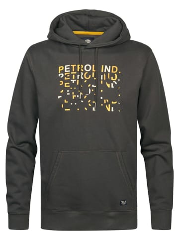 Petrol Industries Bluza w kolorze szarobrązowym