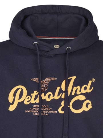Petrol Industries Hoodie "Kennewick" donkerblauw