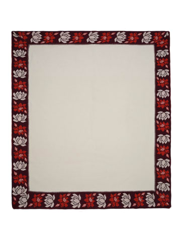 maryplaid Plaid crème/rood