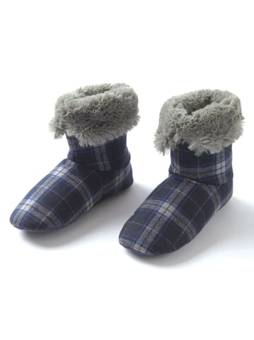 maryplaid Kapcie w kolorze granatowym