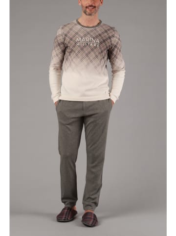 maryplaid Pyjama in Hellbraun