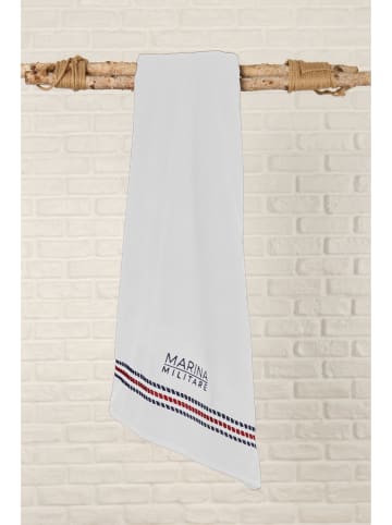 maryplaid Badetuch in Weiß