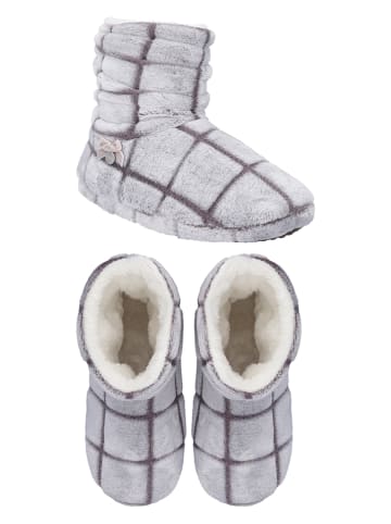 maryplaid Pantoffels grijs