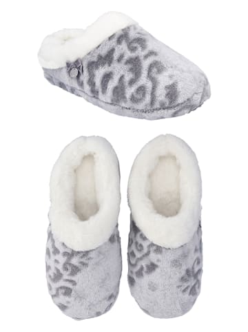 maryplaid Pantoffels grijs