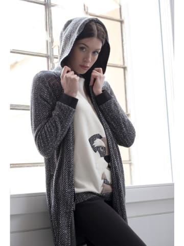 maryplaid Cardigan in Grau