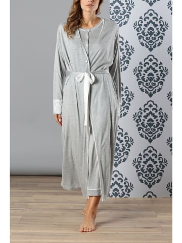 maryplaid Ochtendjas grijs
