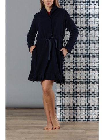 maryplaid Szlafrok w kolorze granatowym