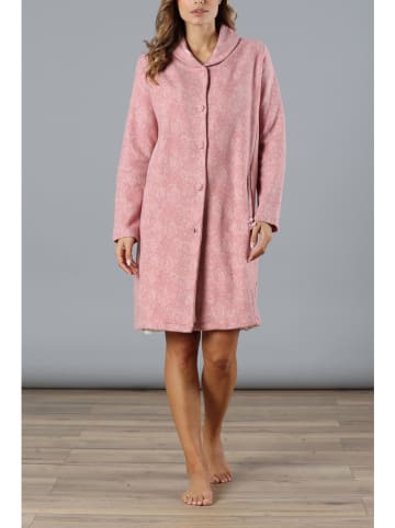 maryplaid Szlafrok w kolorze jasnoróżowym