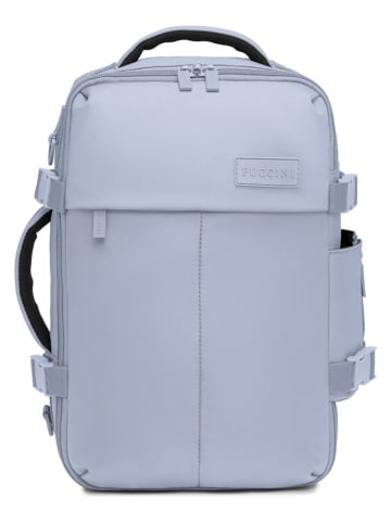 Puccini Rucksack "Barbados" in Hellblau - (B)40 x (H)25 x (T)18 cm