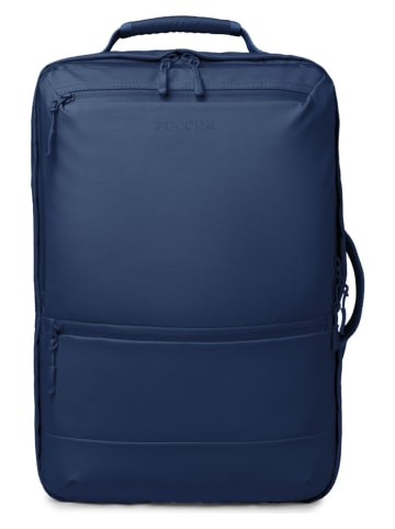 Puccini Rucksack "Jetzy" in Dunkelblau - (B)46 x (H)31 x (T)15 cm