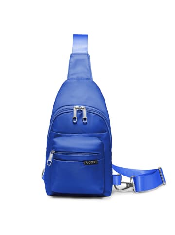 Puccini Rucksack "Active" in Blau - (B)18 x (H)30 x (T)6 cm