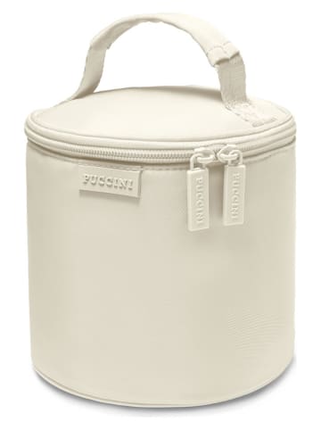 Puccini Kosmetyczka "Infinity" w kolorze kremowym - 41,5 x 22 x 35 cm