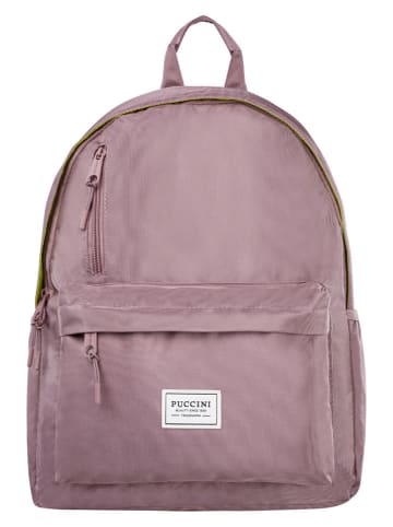 Puccini Rucksack "Vibe" in Rosa - (B)40 x (H)30 x (T)14 cm