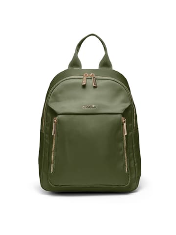 Puccini Rucksack "Pulse" in Olivgrün - (B)24 x (H)32 x (T)10 cm