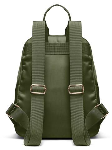Puccini Rucksack "Pulse" in Olivgrün - (B)24 x (H)32 x (T)10 cm