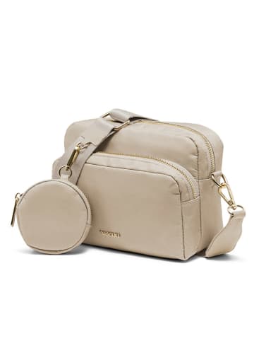 Puccini Umhängetasche "Pulse" in Beige - (B)23 x (H)19 x (T)8 cm