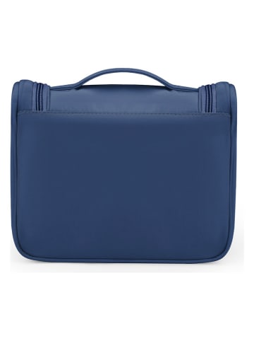 Puccini Kosmetyczka "Infinity" w kolorze granatowym - 25 x 20 x 12 cm