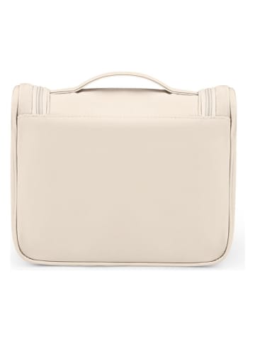 Puccini Kosmetyczka "Infinity" w kolorze kremowym - 25 x 20 x 12 cm