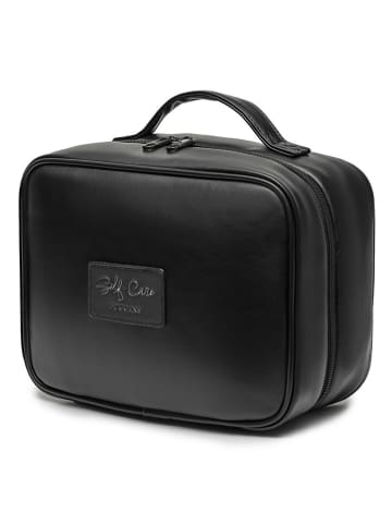 Puccini Kulturbeutel "Fashion" in Schwarz - (B)26 x (H)20 x (T)14 cm