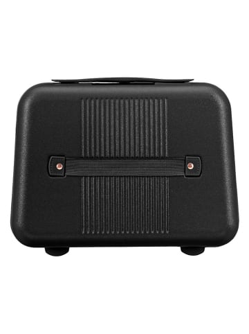 Puccini Beautycase "Malibu" in Schwarz - (B)34 x (H)26 x (T)16 cm