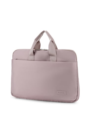Puccini Torba w kolorze jasnoróżowym na laptopa - 40 x 28 x 6 cm