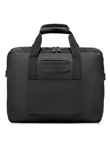 Puccini Laptoptasche "Zone" in Schwarz - (B)32 x (H)40 x (T)12 cm