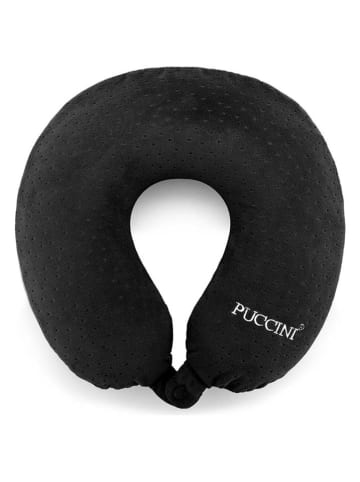 Puccini Reisekissen in Schwarz - (B)30 x (H)30 x (T)10 cm