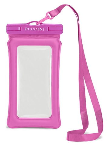Puccini Handyhülle in Rosa - (B)11 x (H)21 x (T)1,5 cm