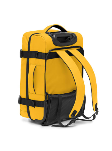 Puccini Walizka "Colorado" w kolorze żółtym - 35 x 51 x 20 cm