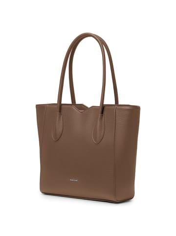 Puccini Shopper bag w kolorze jasnobrązowym - 42 x 35 x 10 cm