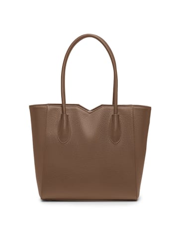 Puccini Shopper bag w kolorze jasnobrązowym - 42 x 35 x 10 cm