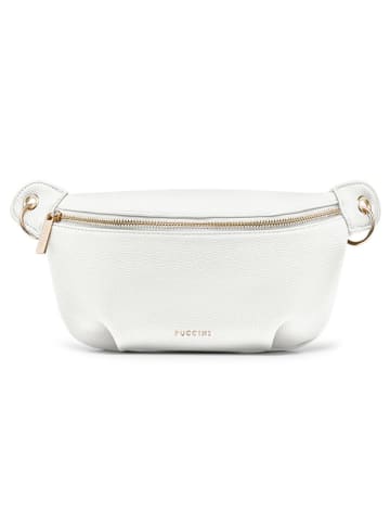 Puccini Saszetka w kolorze białym - 26 x 14 x 8 cm