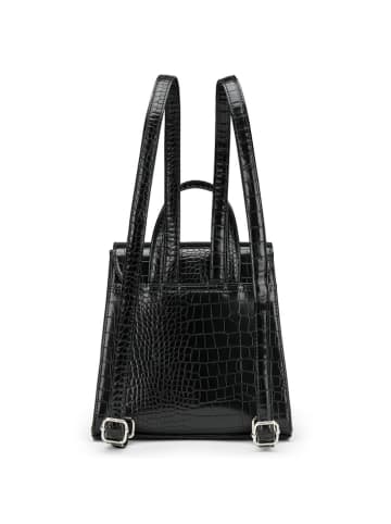 Puccini Rucksack "Timeless" in Schwarz - (B)23 x (H)22 x (T)11 cm