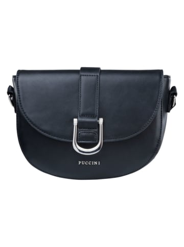 Puccini Torebka w kolorze czarnym - 22 x 17 x 7,5 cm