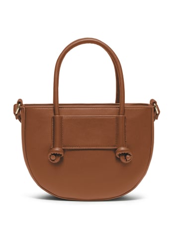 Puccini Henkeltasche in Hellbraun - (B)27 x (H)20 x (T)9 cm